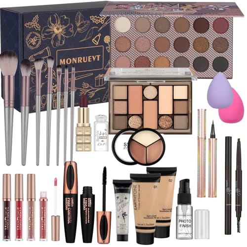 Makeup Kits for Teens Makeup Kit for Women Teenager Full Kit Makeup Set Gift for Teen Girls Eyeshadow Palette Foundation Concealer Makeup Set for Girls