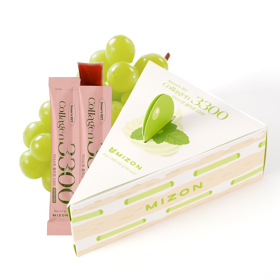 MIZON INNERSBIT Collagen Jelly 3300 Set Box (28 Jelly Sticks)