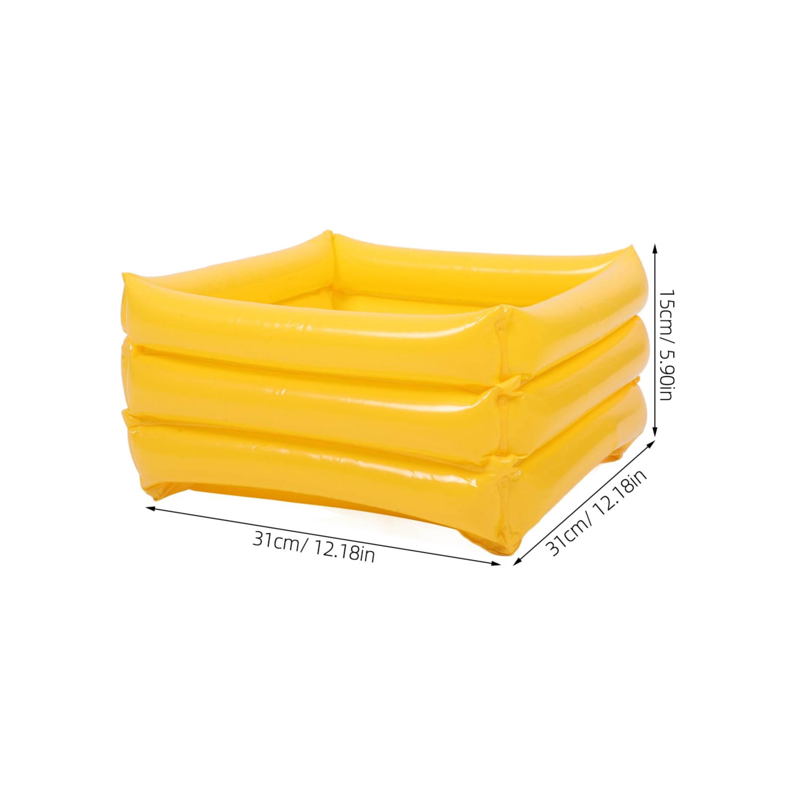 NOLITOY Inflatable Footbath Spa Foot Soaking Tub Foot Bath Portable Pool PVC Construction