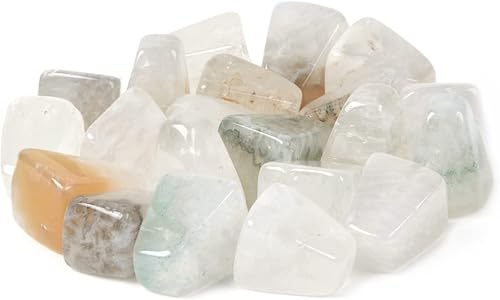 Miniatura 6 de Justinstones 1/2LB - Cristal curativo de bolsillo para colección de muestras de piedra pulida grande