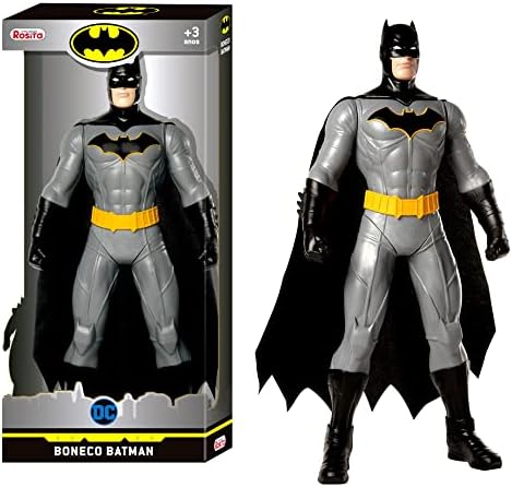 Rosita Boneco Batman, Cinza e Preto