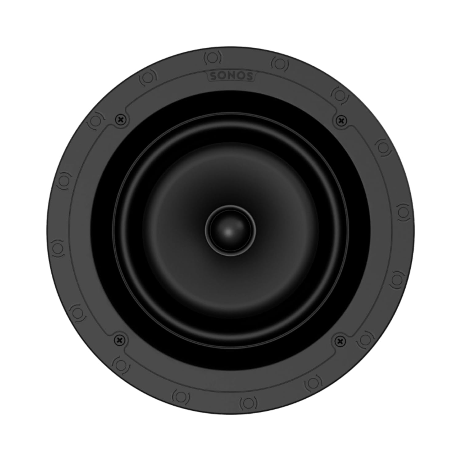 Sonos Enceinte ENCASTRÉE AU Plafond 8" par Sonance- Grille (2UN)