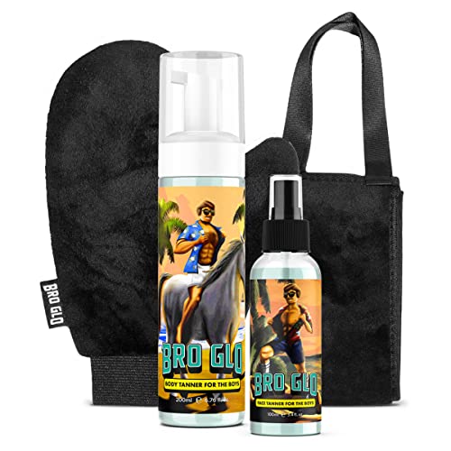 Bro Glo Self Tanner for The Boys - King Bundle - Easy Sunles
