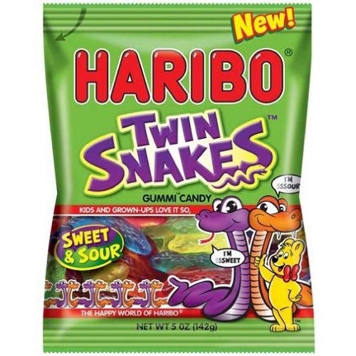 Twin Snakes Gummi Candy (Pack of 2)F
