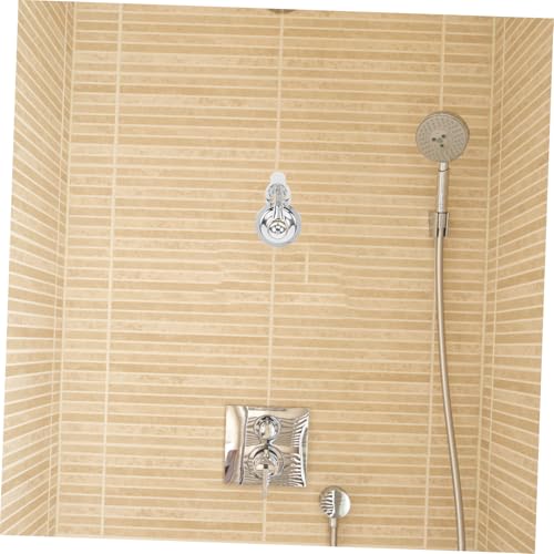 Soporte de ducha con ventosa resistente SEWACC, fácil de limpiar y ajustable 5