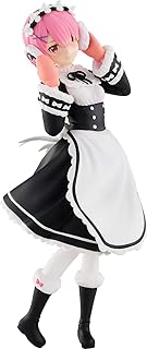 Good Smile Re:Zero - Starting Life in Another World: Ram (Ice Season Version) Pop Up Parade PVC Figure, Multicolor