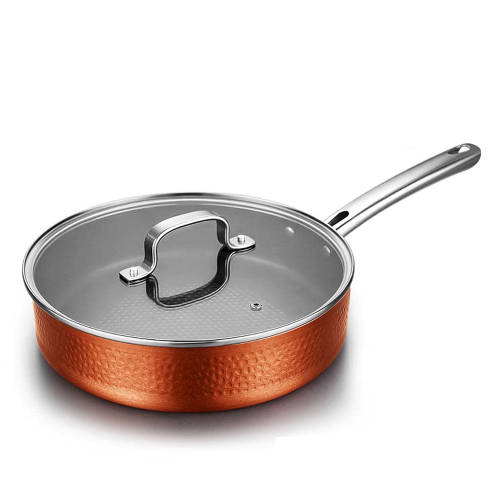 Amazon｜フライパン 24/28cm 銅のビンテージ スタイル、 目玉焼き