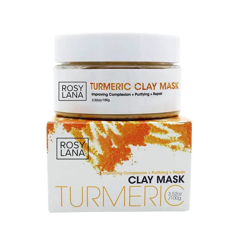 Rosy Lana Tumeric Clay Mask