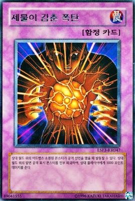 Amazon.co.jp: 韓国語版 生贄の抱く爆弾 【レア】 ESP3-KR047