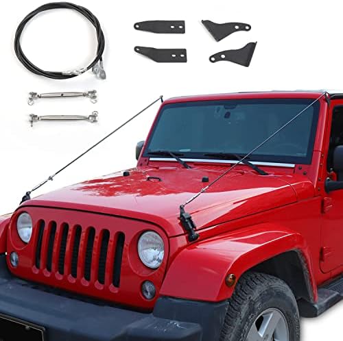 Limb Razor Jeep Amazon.com: JeCar Limb Risers Kit Hood Protective Sub-line Branches ...