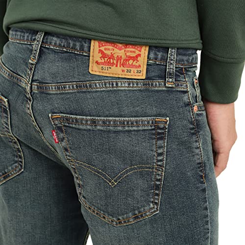 Image of Levi's Men's 511 Slim Fit Mid Rise Stretchable Jeans