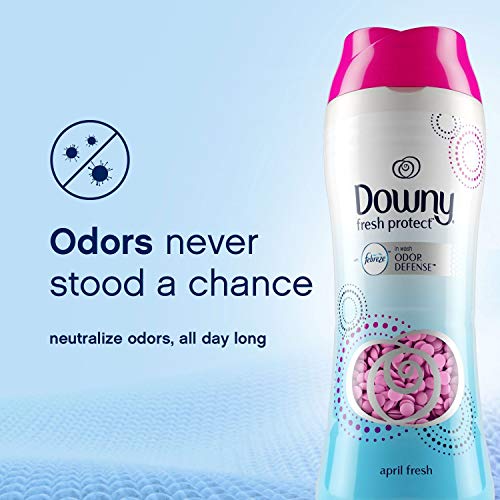 Image of Downy Fresh Protect With Febreze April Fresh In-Wash Odor Defense Beads, 30.3 Oz.,,