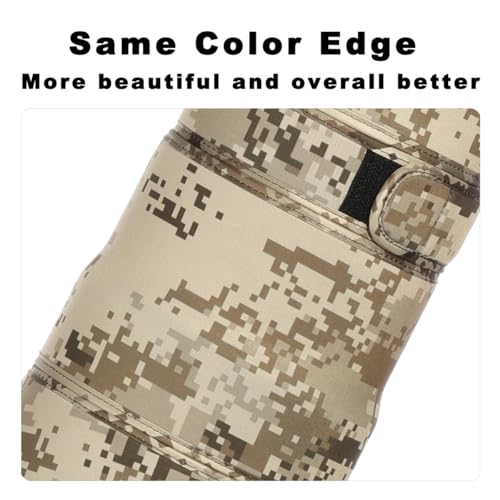 CHASING BIRDS Camouflage Waterproof Lens Coat for Nikon AF-S 400mm F2.8 E FL ED VR Rainproof Lens Protective Cover (Pine Camouflage, with 1.7X TC (TC-17E II))