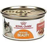 Royal Canin Feline Care Nutrition Intense Beauty Thin Slices in Gravy Canned Cat Food, 3 oz cans...