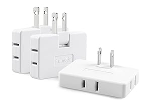 Thin Wall Outlet Extender Flat Plug Outlet