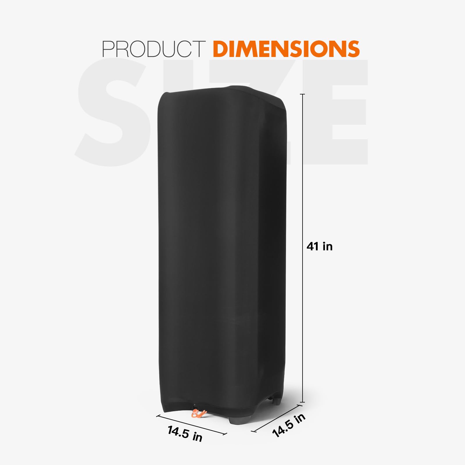 PartyBox 1000 - Custodia antipolvere compatibile con altoparlante portatile JBL PartyBox 1000, custodia protettiva morbida elastica per altoparlanti esterni
