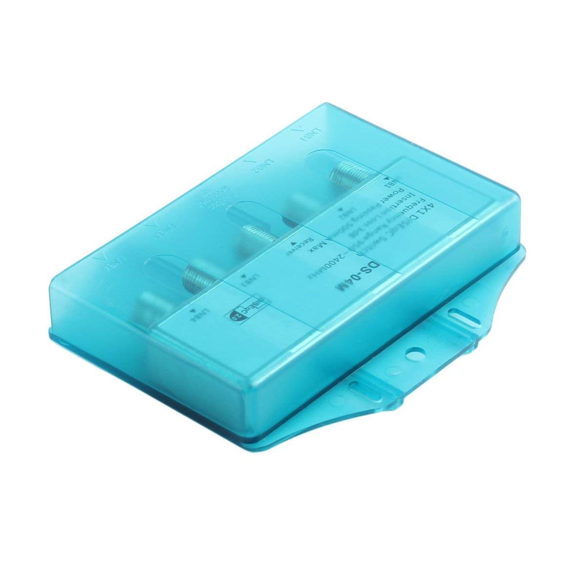 B.L.A. DS-04M DiSEqC Switch Waterproof 4x1 DS-04M Satellite 950-2400MHz DiSEqC2.0 Switch FTA Dish Flat LNB Multiswitch For Wideband Satellite Receiver