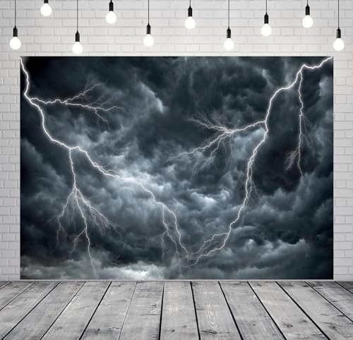 BELECO Fondo Fotográfico 8x6ft Tormenta miniatura 5