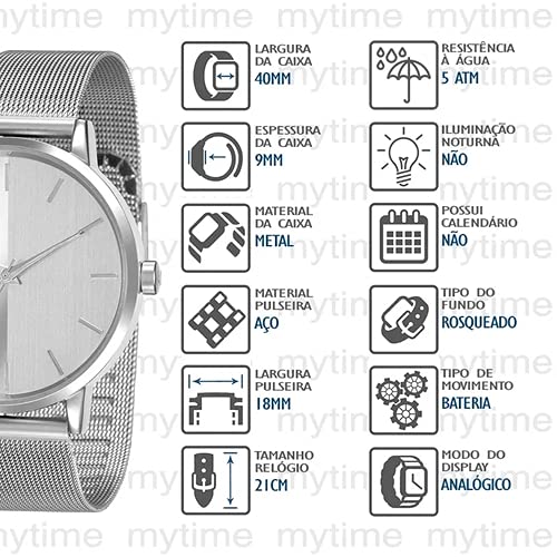 Relógio Mondaine 32117L0MVNE2 Feminino 5 ATM 3 Relógio Mondaine 32117L0MVNE2 Feminino 5 ATM - Imagem 3