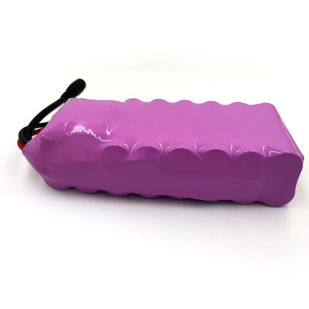 24V 18Ah E-Bike Batería, 25.2V 18Ah 6S2P Batería para Bicicleta Electrica PVC Impermeable Batería De Alta Potencia con Cargador para 50W-350W Motores 24V 18Ah,XT60