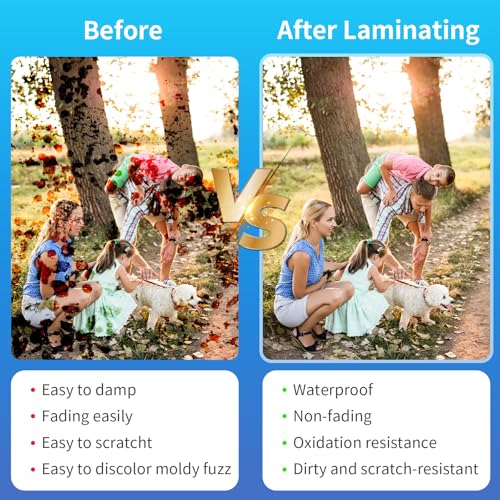 Clear Thermal Laminating Pouches – 9 x 11.5 Inch, 5 mil Thick (50 Pack) – Professional-Grade Lamination Sheets for Documents, Photos & Crafts – Fits 8.5 x 11 Letter Size Paper - [5 image 7