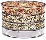 HomeWiz Sprout Maker 3 Compartment | 700 ml Per Layer | Food Grade BPA-Free Plastic Sprouting Box | Easy to Use, Hygienic Drainage, for Moong, Chana & All Pulses, Reusable | 2100 ml