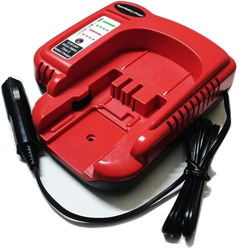 EAGLEWING Cargador de batería de coche, cargador de vehículo para Black and Decker 9.6V 12V 14.4V 18V 24V batería NiCD y NiMh Firestorm paquetes de