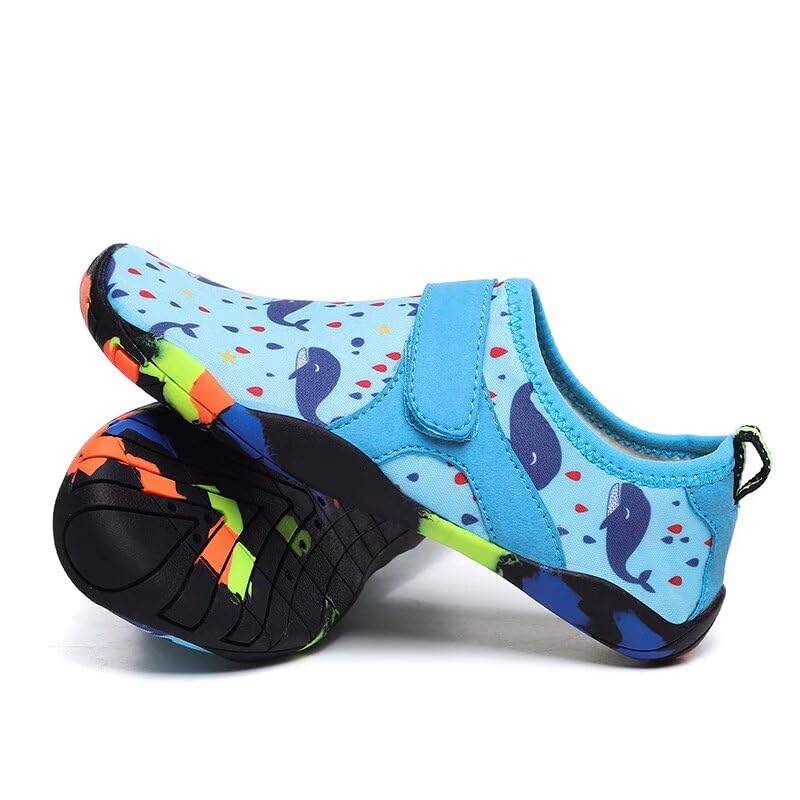 Kids Boy Girl Anti Slip Aqua Shoes for Beach2