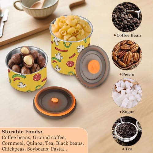 Contenedor de acero inoxidable hermético 900 ml miniatura 5