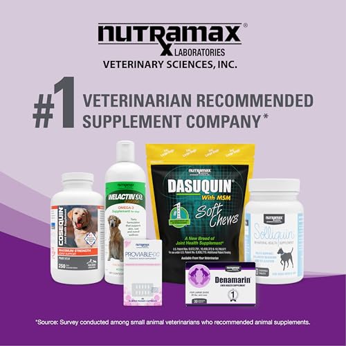 Nutramax Dasuquin Joint Health Supplement for Cats - with Glucosamine, Chondroitin, ASU, Boswellia Serrata Extract, Green Tea Extract, and Omega-3, 84 Soft Chews,(Pack of 2) - image 6