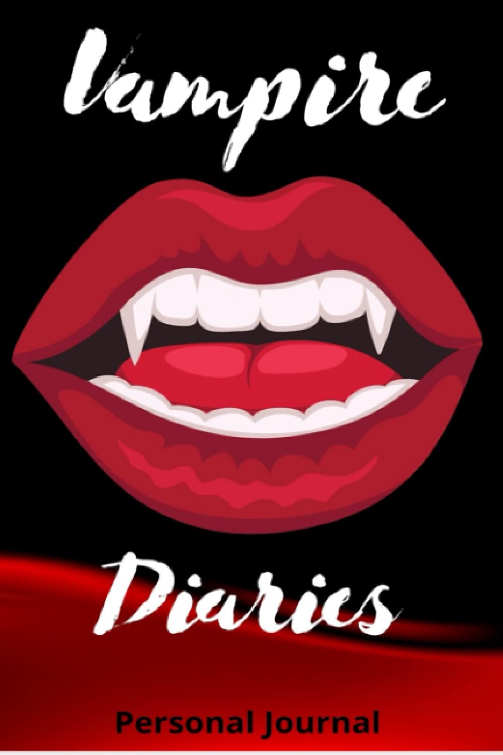 Vampire Diary: Daily Writing: Journal: 100 page notebook: 6x9 inch