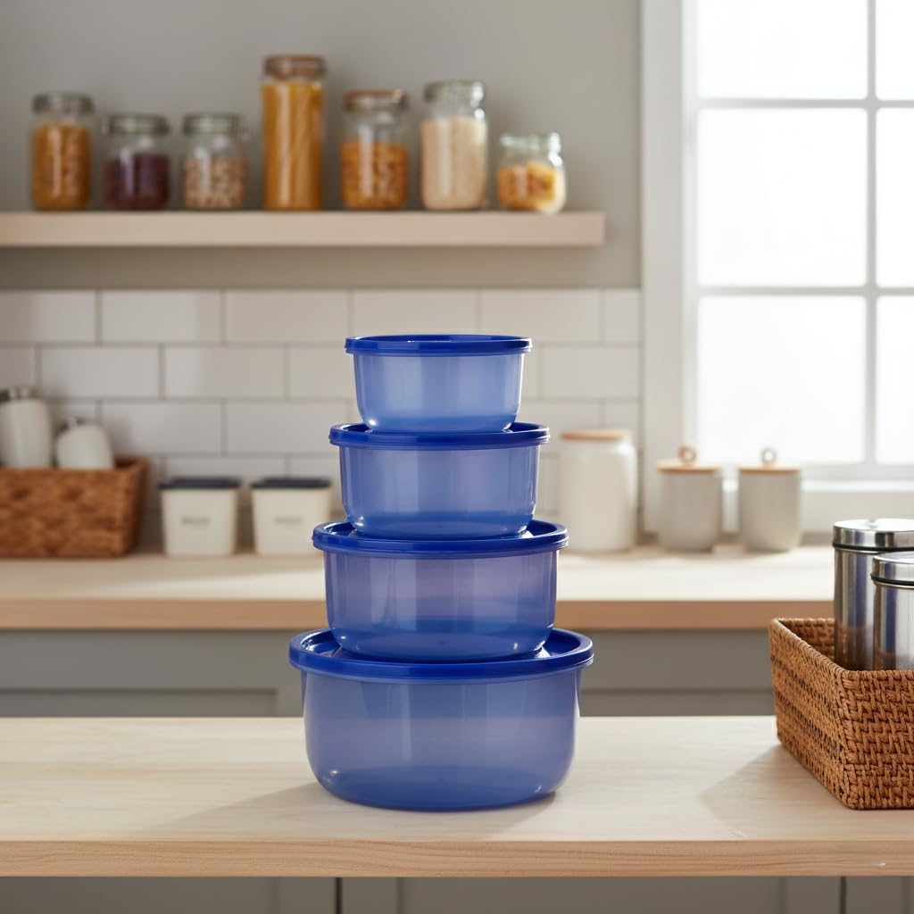 Gluman Microwave Containers - Steam Release & Food Safe -3