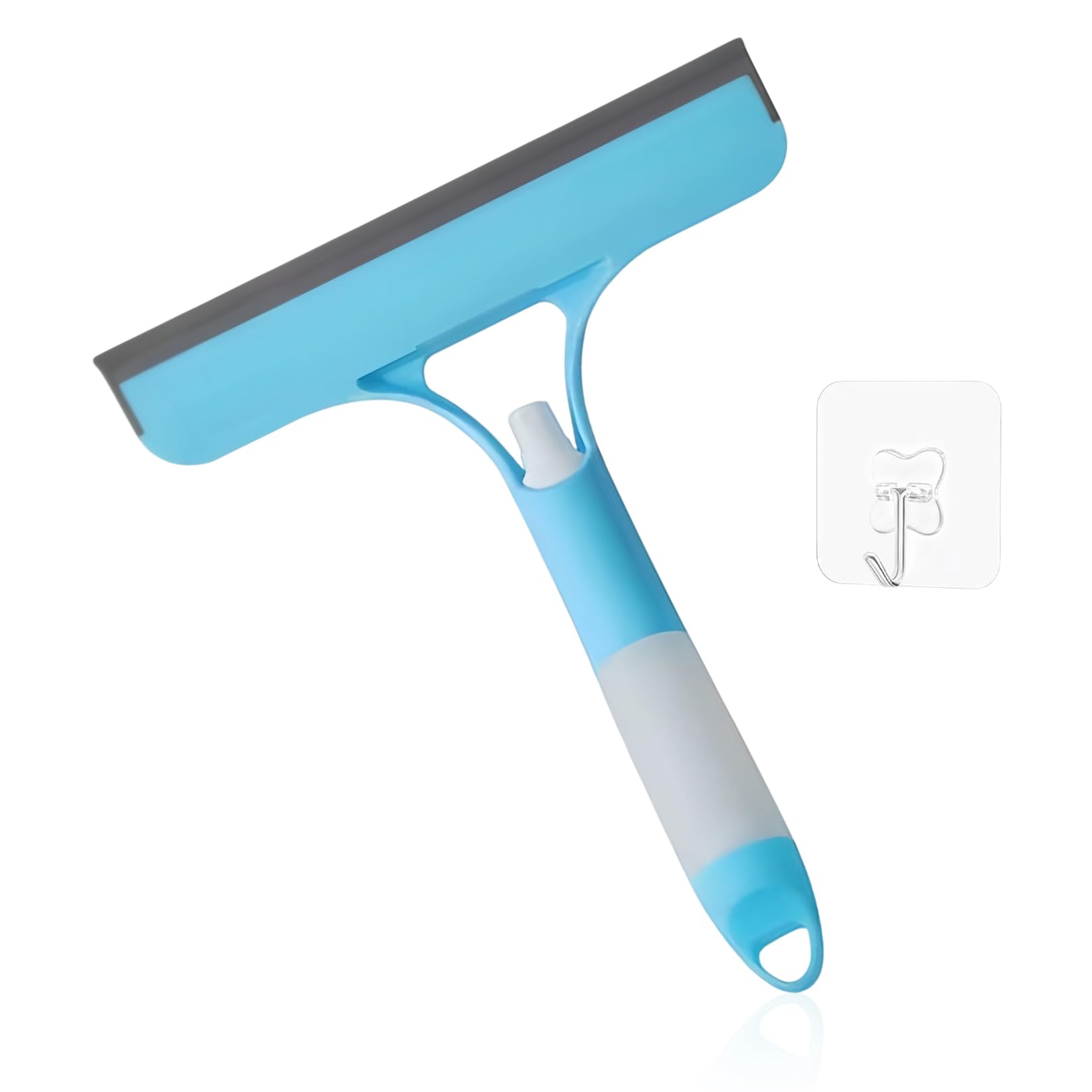 3 In 1 Window Cleaning Scraper,Window Squeegee,Versatile Shower Squeegee,Glass Scraper For Windows,Includes 1 Hook,Effectively Improves Cleaning Efficiency,Suitable For Cars,Bathrooms,Offices,Kitchens