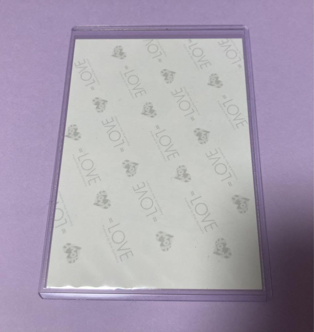 Amazon.co.jp: ＝LOVE イコラブ 大場花菜 ヒキ直筆(イラコメ)＋生写真