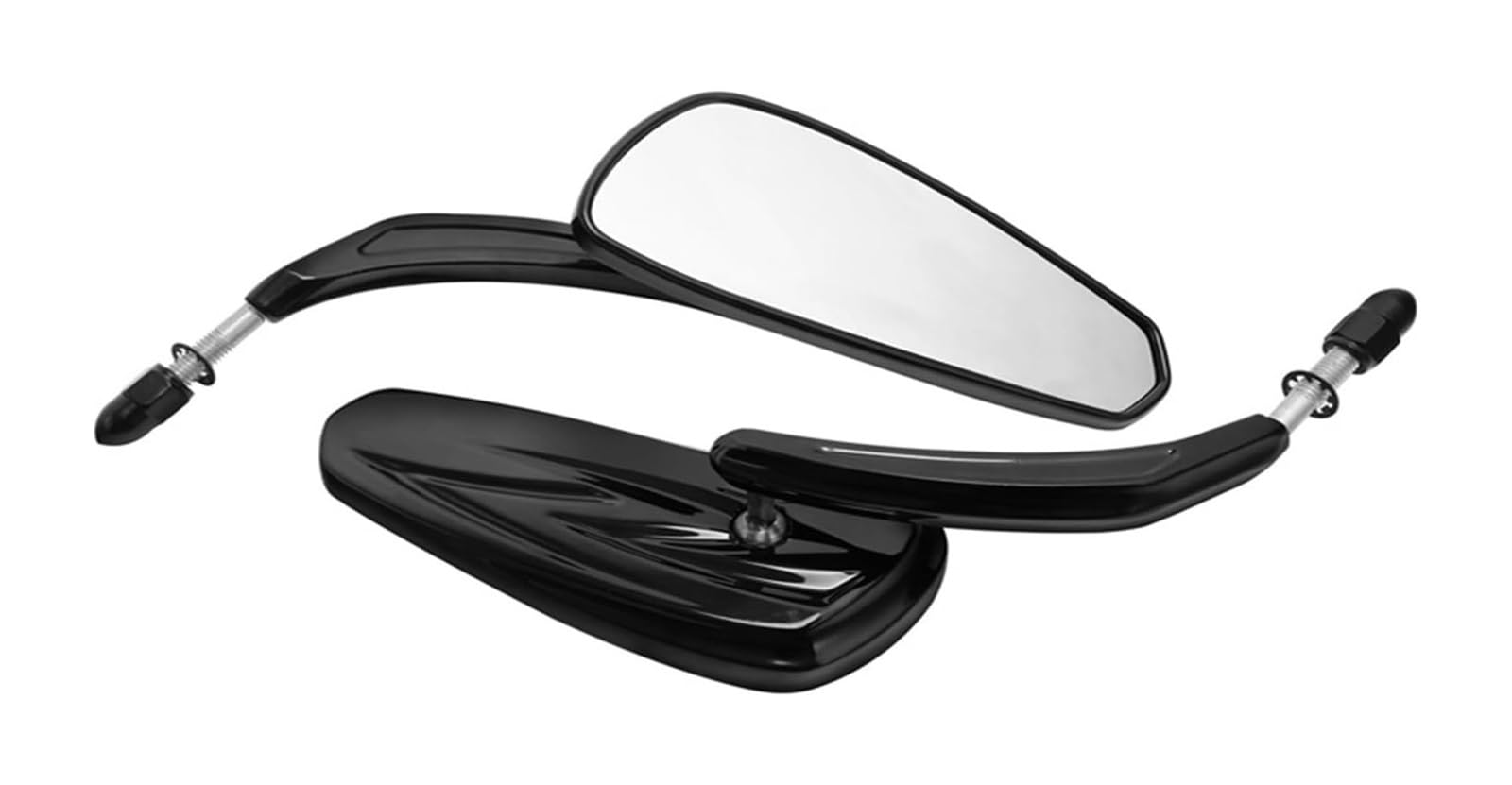 Rétroviseur Moto Anti-Vibration Grand Angle pour Iron 883 et Glide - 5