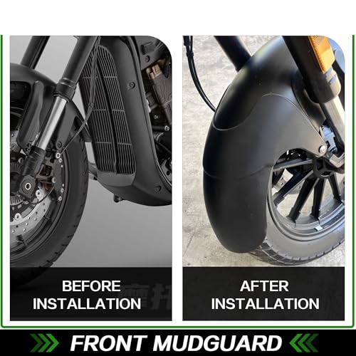 Garde-Boue Avant Moto QJMOTO SRV250 Version Allongée