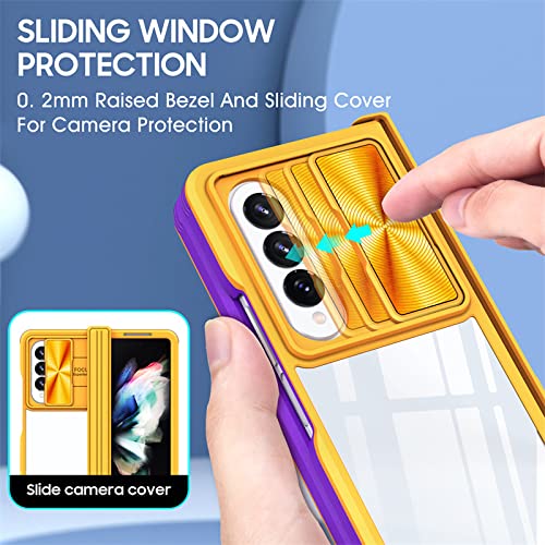 Couverture arrière Samsung Galaxy Z Fold 4 silicone souple