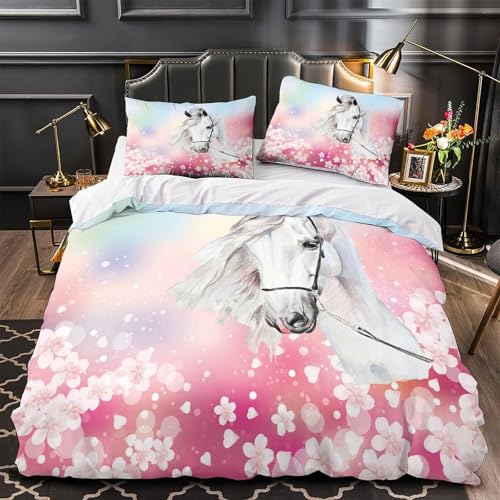 Housse de couette éruption volcanique 3D microfibre respirante 260x220 - 2