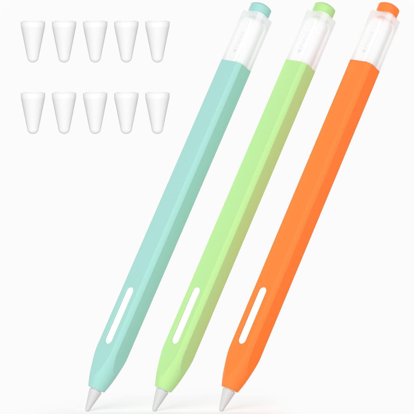 Amazon.co.jp: JOOSKO [3本パック] ペンシルケース Apple Pencil第2 