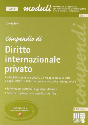Compendio di diritto internazionale privato Compendio di diritto internazionale privato