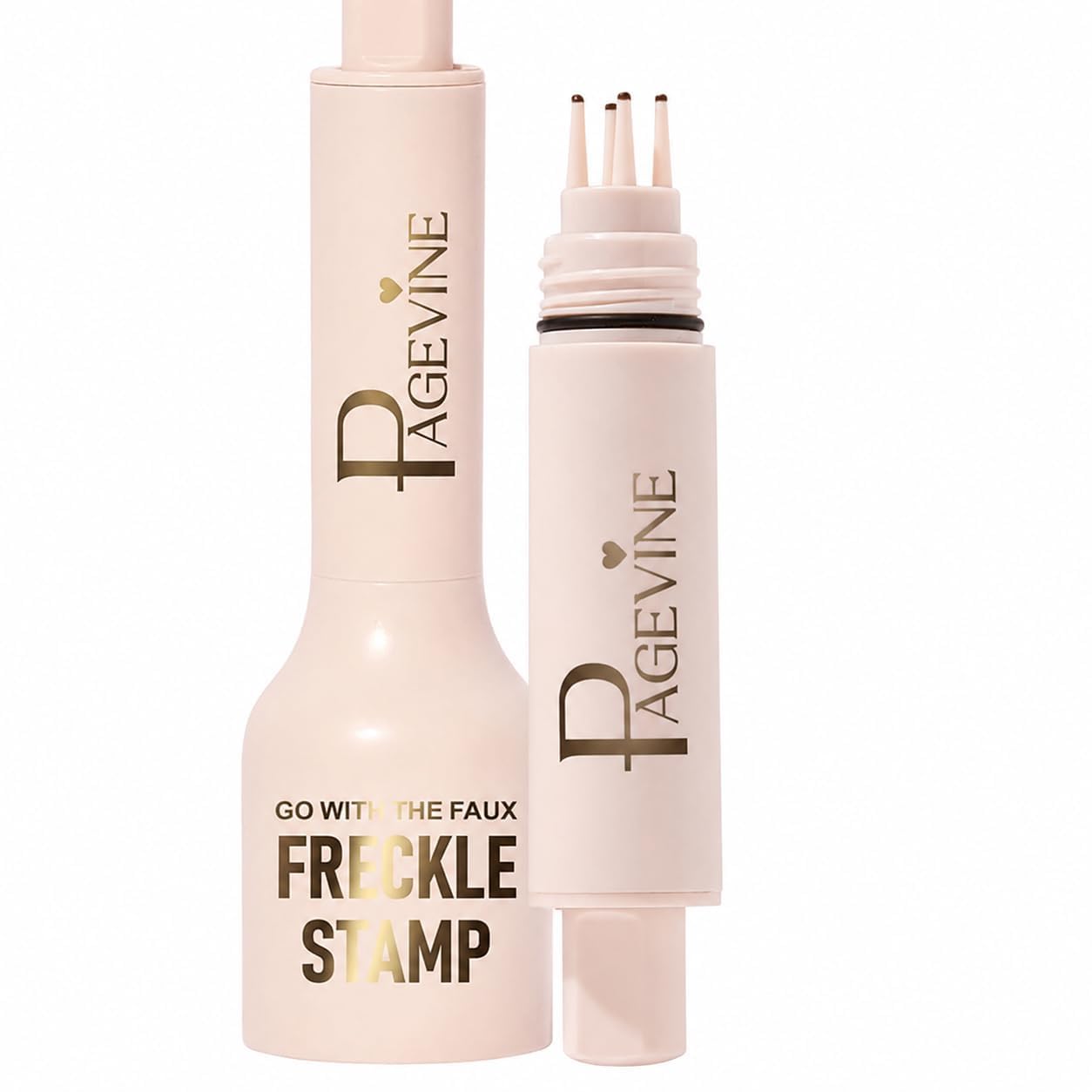 Freckle Stamp Pen for Natural Looking Faux Freckles, Multi-Tip Makeup Marker for Sunkissed Face Look, Buildable Beauty Tool for Cheeks, Nose, Daily Makeup & Travel Use-picture-18