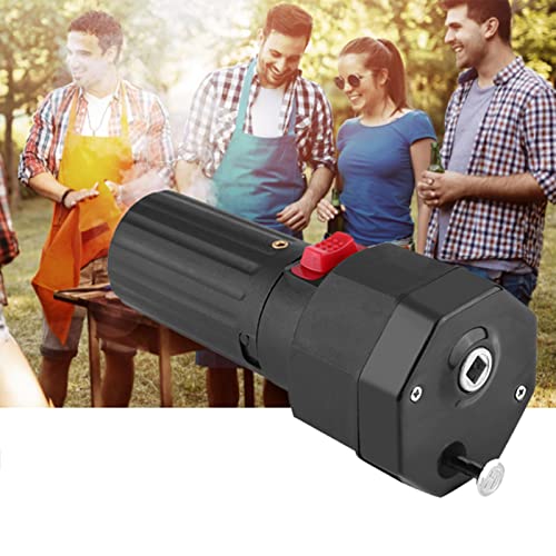 Weikeya Barbecue Grill Rotator Motor, dc 1 5 v, aus Kunststoff hergestellter Grillmotor mit Variabler Geschwindigkeit
