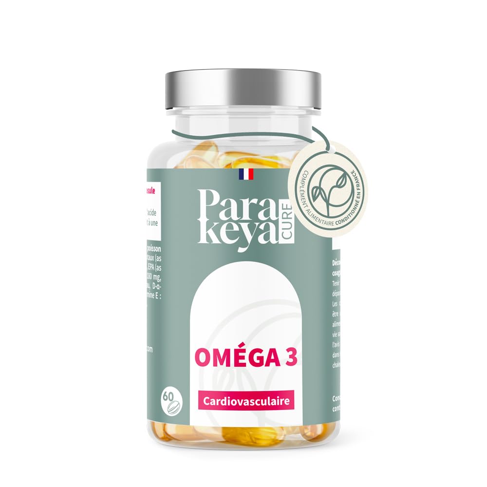 Parakeya - Omega 3| Cardiovascular |Dietary supplement|60 capsules