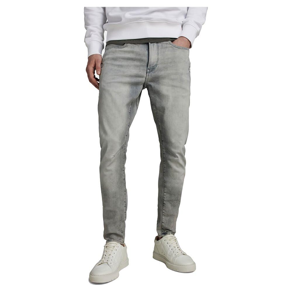 G-STAR RAWG-Star Men's D-Staq 3D Slim Jeans, Grey (antic faded radium  D05385-9882-C587), 30W 30L