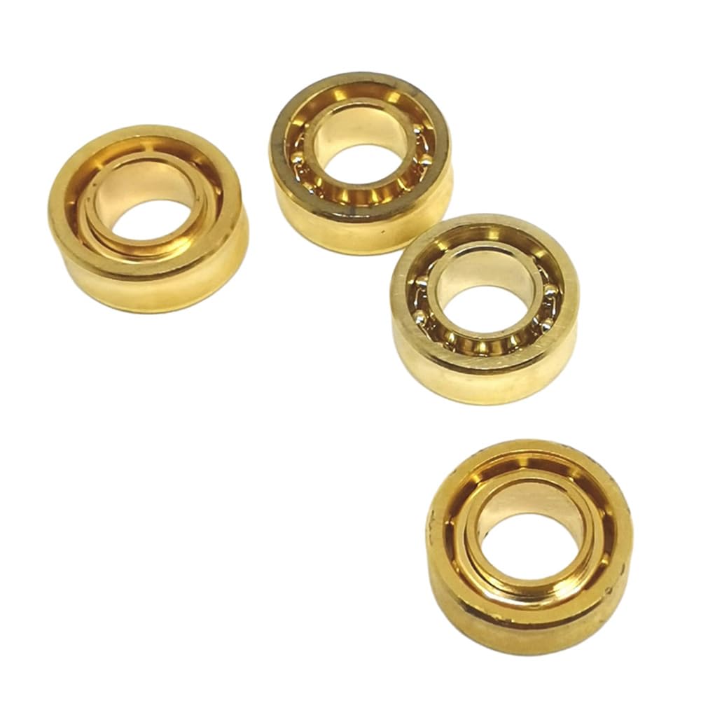 10 Stück Yoyo-Lager R188 Lager Professionelles Extra Langes, Leises YOYO-Lager YoYo-Ersatzlagerteile Gold