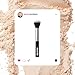 Beauty Junkees Concealer Brush Under Eye - Small Soft Fluffy Tapered Synthetic Cruelty Free Vegan Makeup Brush for Precision Setting Powder