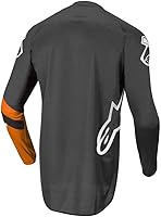 Vista 2 de Alpinestars Jersey Fluid Chaser Antracita/Coral Fluo Sm (3762422-1794-S)