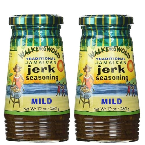 Walkerswood Jamaican Mild Jerk Seasoning, 10oz, 2-Pack