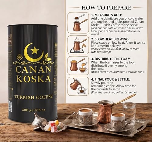 Canan Koska Ultra Fine Turkish Coffee