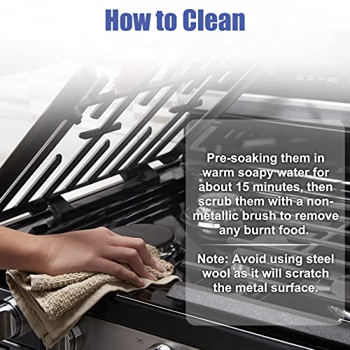 Compare WB31X27150 Gas Stove Grate Replacement for GE, Replaces